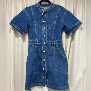 Sezane Denim Dress